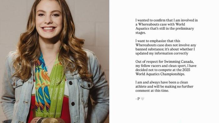 未按规定申报行踪！奥运冠军退出游泳世锦赛，恐面临长期禁赛